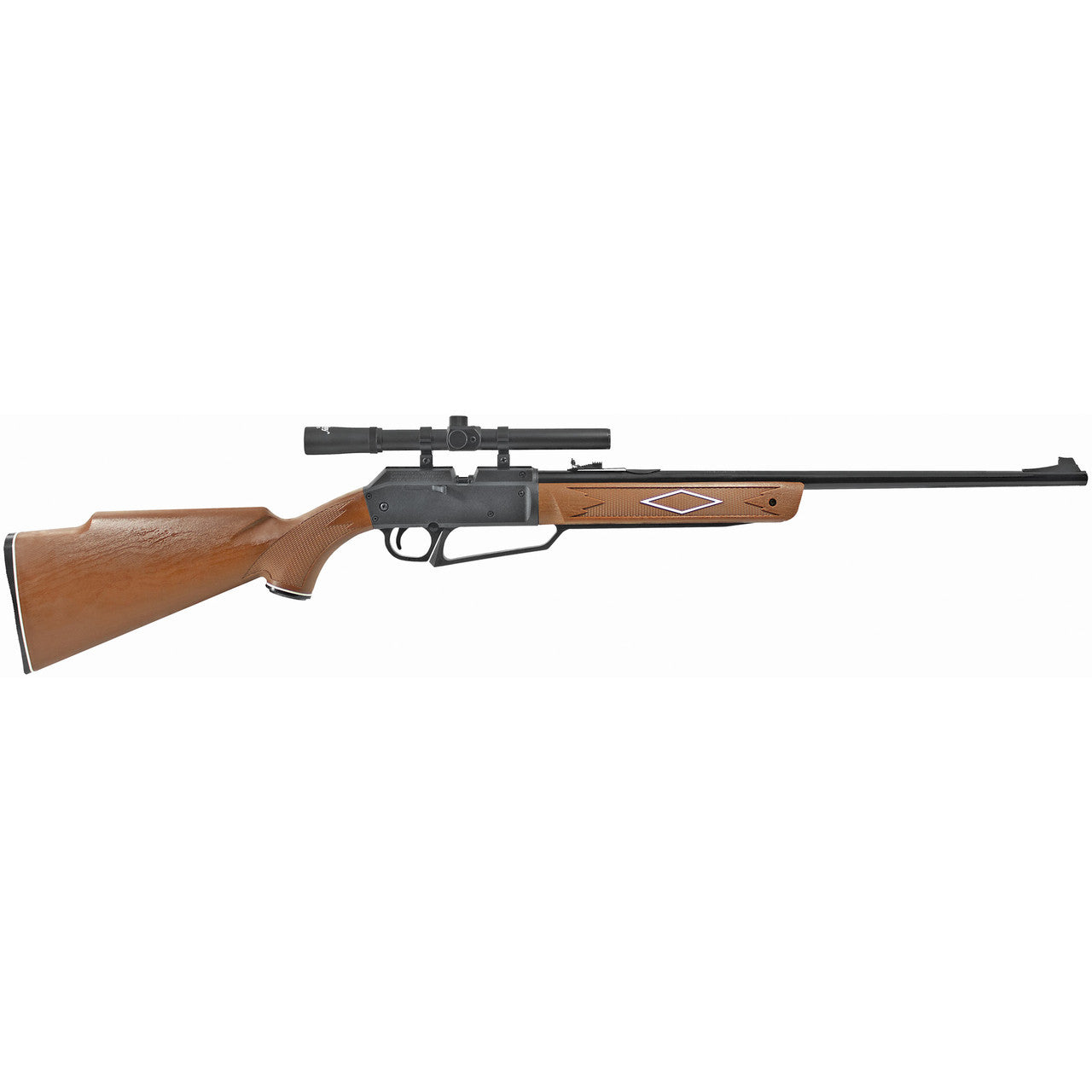 Daisy Powerline 880 Air Rifle with Scope .177 Pellet/BB 800 FPS BLACK Synthetic Stock [FC-039256828809] Daisy Powerline 880 Air Rifle with Scope .177 Pellet/BB 800 FPS