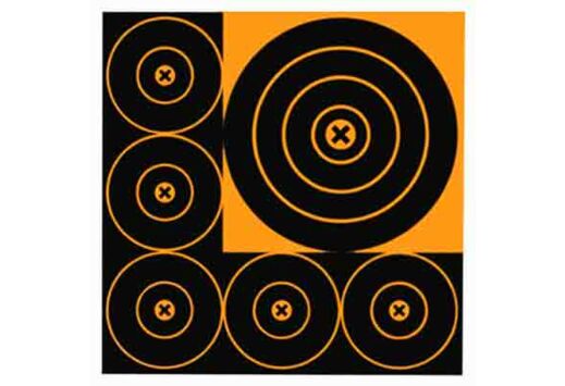 B/C TARGET BIG BURST 8"-3/4"-15 BULL'S-EYE TARGETS