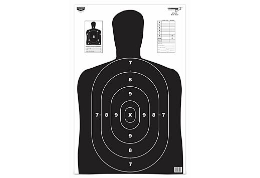 B/C TARGET EZE-SCORER 23"X35" BC27 SILHOUETTE 5 TARGETS