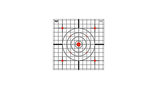 B/C TARGET EZE-SCORER PAPER 12" SIGHT-IN PAPER 13 TARGETS