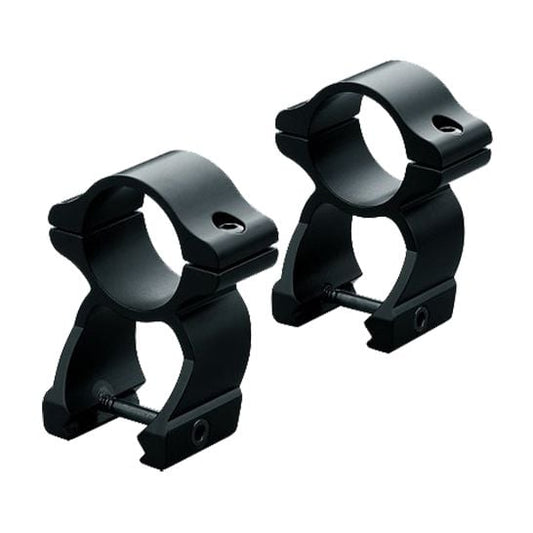 Leupold Rifleman 1 inch High Aircraft Grade Aluminum See Through 2-Piece Scope Ring, Matte Black