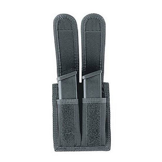 Uncle Mike's Universal Double Mag Pouch Nylon Cordura Black 88291