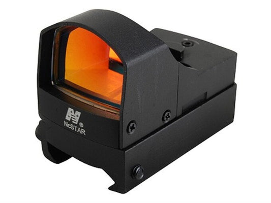 NcStar Tactical Micro Reflex Red Dot Sight 2 MOA Matte with On/Off Switch and Integral Weaver-Style Mount