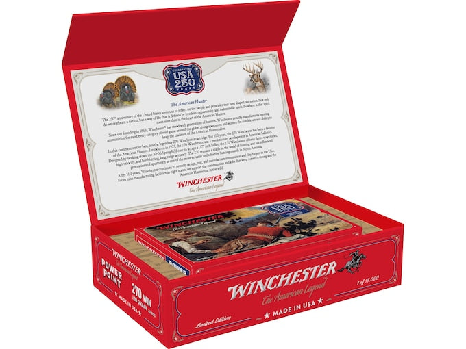 WINCHESTER SUPER X 270WIN 150GR PP 250TH ANNIVERSARY 20RD