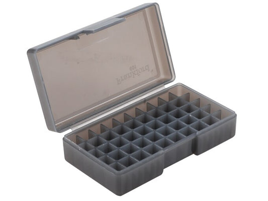 Frankford Arsenal Flip-Top Ammo Box #501 30 Luger, 380 ACP, 9mm Luger 50-Round Plastic