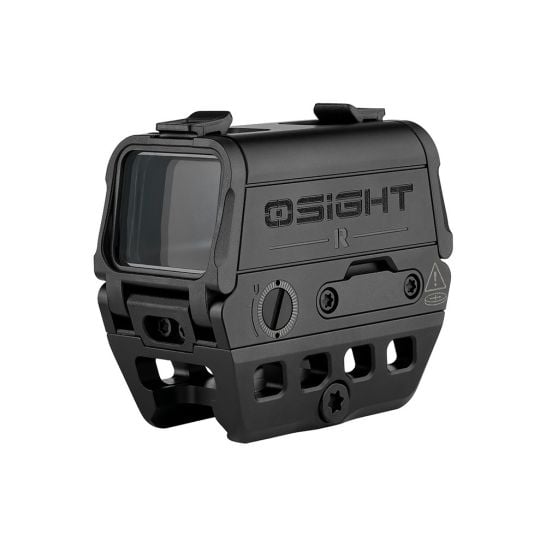 Osight R, 2 MOA Dot + 65 MOA Circle Red Dot Sight, Black