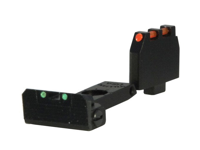 Williams Fire Sight Set Ruger Mark II, Mark III 6-7/8" Taper Barrel Fiber Optic Green
