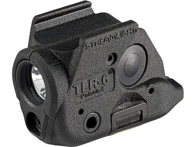 Streamlight TLR-6 Weapon Light with Red Laser for Glock 43X MOS Black