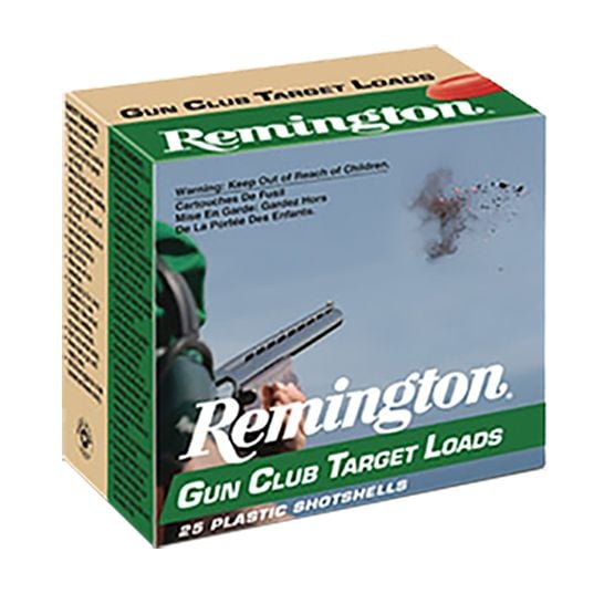 Remington Gun Club 2.75" 20 Gauge Ammo 9, 25/box