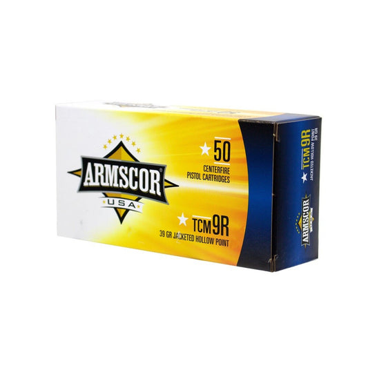 Armscor USA 22 TCM 9R 39 Grain JHP 50 Round Box