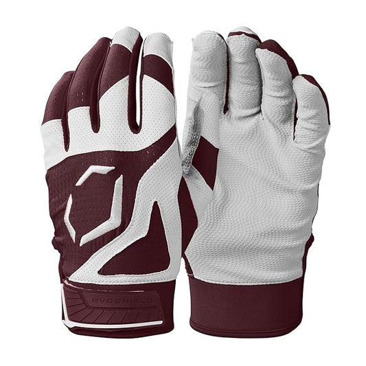 EvoShield Srz 1 Batting Glove - Maroon