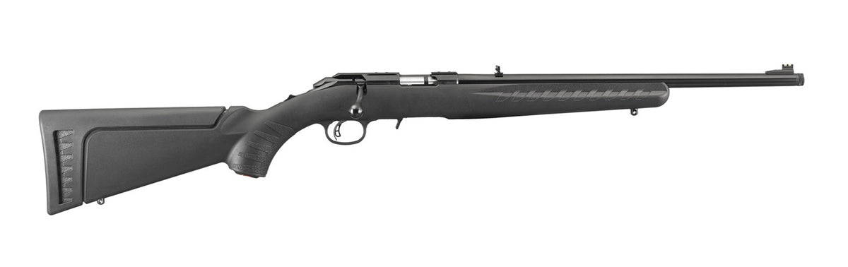 RUGER AMERICAN 22LR BL/SY 18" TB 8305 | THREADED BARREL 22 LR