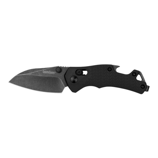 Kershaw 8337 Craze, 2.35 in L Blade, Stainless Steel Blade, Textured Handle, Black Handle