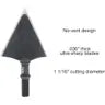 NAP Meat Freak 100 grain Fixed Blade Broadhead, 3 Pack
