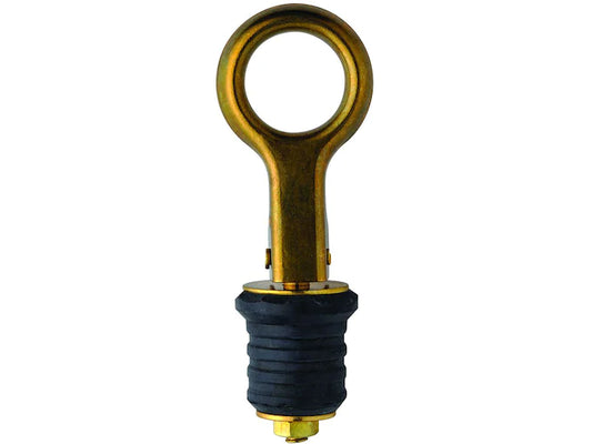 Eagle Claw Boat Drain Plug With Snap Handle