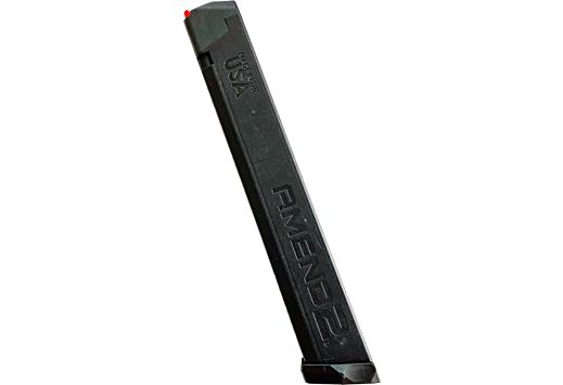 AMEND2 MAGAZINE FOR GLOCK 9MM DOUBLE STACK 34RD POLYMER BLK<