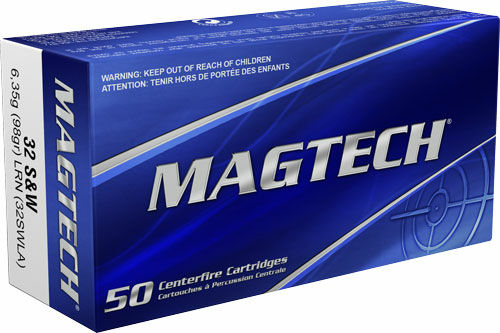 MAGTECH 32 S&W LONG 98GR LEAD-RN 50RD