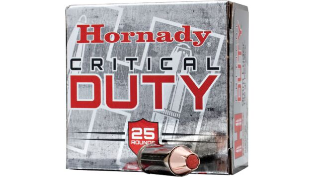 HORNADY CRITICAL DUTY 9MM LUGER +P 124GR 25RD