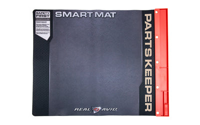 Real Avid, Mat, Smart Handgun Cleaning Mat Parts Keeper Tray Magnetic Compartment Oil/Solvent Resistant Coating 19" x 16"