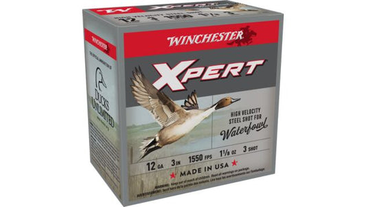 WINCHESTER XPERT STEEL 12GA 3" 1-1/8OZ #3 1550FPS 25RD
