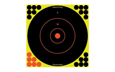 Birchwood Casey, Shoot-N-C Target, Round Bullseye, 12", 5 Targets