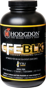 Hodgdon BLACK1 CFE BLK Rifle Powder 1 lbs