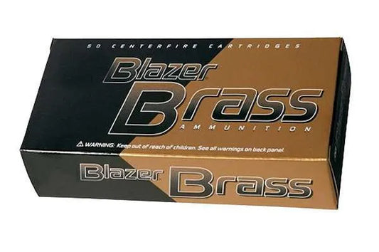 CCI Blazer Brass 9mm 115gr FMJ RN 50 Rounds