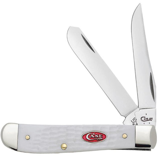 Case SparXX White Synthetic Standard Jig Mini Trapper 60186