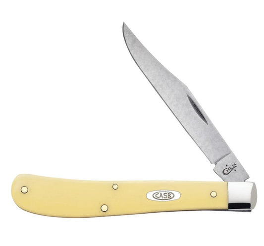 Case Yellow Synthetic Smooth Slimline Trapper