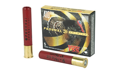 Federal, Heavyweight TSS with FLIGHTCONTROL FLEX Lead Free 410 Bore 3" #9 13/16oz 5 Round Box