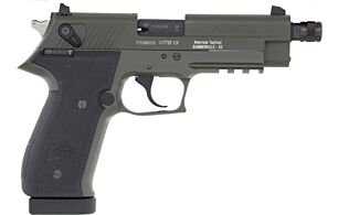 GERMAN SPORT FIREFLY 22LR 4.9" FS 13RD THREADED GREEN