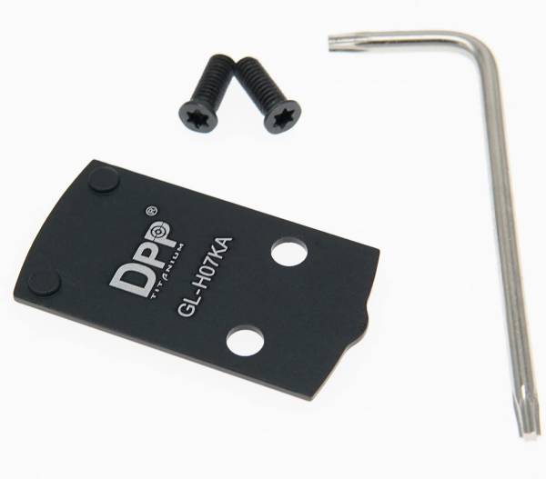 DPP TITANIUM GLOCK 43X/48 MOS TO HOLOSUN 407K/507K ADAPTER PLATE