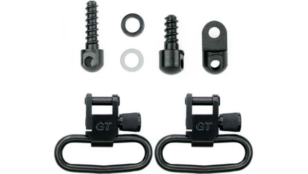 GROVTEC SWIVEL SET FOR RUGER 10/22,#3 & 44 1.25" LOOPS BLK