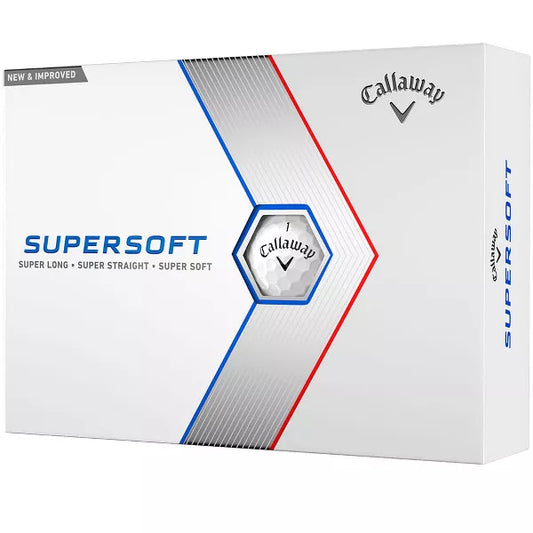 Callaway Supersoft Golf Balls Red 1 Dozen