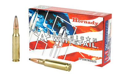 Hornady, American Whitetail, 308WIN, 150 Grain, Soft Point, InterLock, 20 Round Box