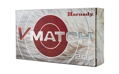 Hornady V-MATCH 6MM Creedmoor 80 Grain ELD-VT 20 Round Box