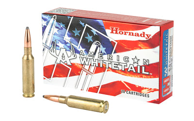 Hornady, American Whitetail, 6.5 Creedmoor, 129 Grain, Interlock, 20 Round Box