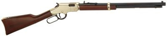 Henry Repeating Arms, Golden Boy, Lever Action, 17HMR, 20" Barrel, Brass Receiver, Walnut Stock, Adjustable Sights