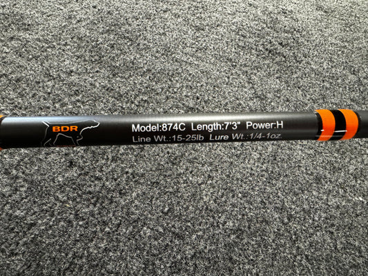 Bird Dog Rods  BDR-874C - Chatterbait Rod