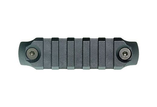 BCM RAIL SECTION--NYLON KEYMOD 3" RAIL BLACK