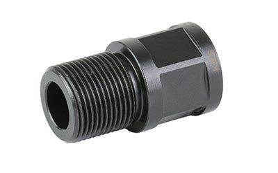 KNS Precision, Inc. AK Thread Adaptor 14X1L to 5/8X24R Nitride Finish Black