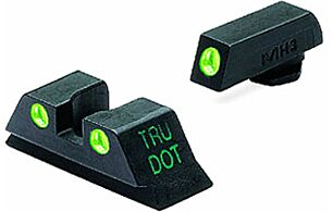 MEPROLIGHT NIGHT SIGHT SET GREEN FOR GLOCK 42/43