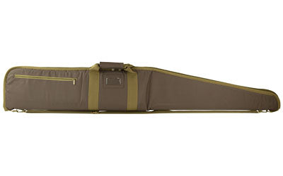 NcSTAR, 2958 Series Shotgun Case, Brown, Nylon, 54" Length, Metal Lockable Zipper Pulls, Includes Adjustable 2" Shoulder Strap with Shoulder Pad