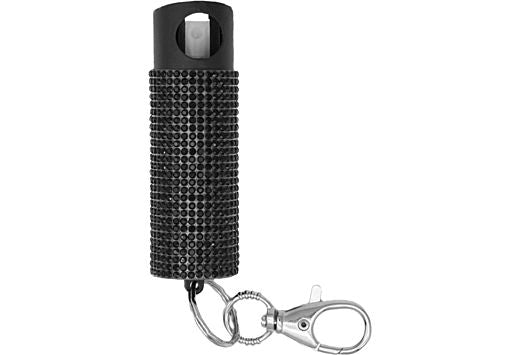GUARD DOG BLING IT ON PEPPER SPRAY W/ BLING DESIGN BLACK