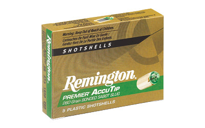 Remington AccuTip 20 Gauge 2.75" 260 Grain Sabot Slug 5 Round Box