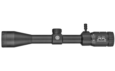 Sig Sauer, Buckmaster, Rifle Scope, 3-9X40mm, BDC Reticle, 1" Tube, 0.25 MOA Adjustments, Black Color