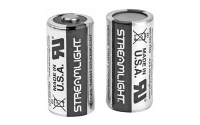 Streamlight, 3V Lithium Battery, 2 Pack