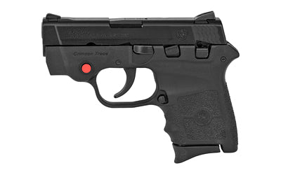 Smith & Wesson M&P Bodyguard 380 Crimson Trace Thumb Safety 380 ACP Pistol - 6+1 Rounds, 2.8" Barrel, Polymer Grips, Blue/Black