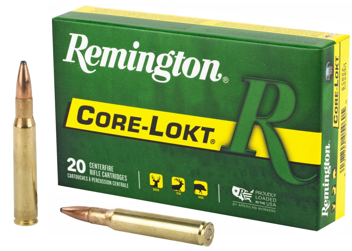 Remington Core Lokt 30-06 Pointed Soft Point 20 Round Box