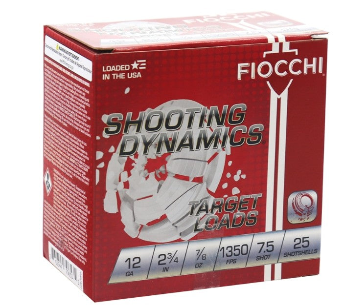 Fiocchi Shooting Dynamics 12ga 2 3/4" 7/8 oz